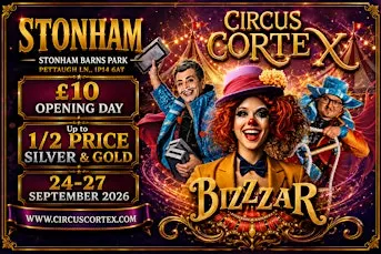 Circus Stonham | Circus Cortex BizZzaR | 24–27 Sept 2026