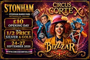 Circus Stonham | Circus Cortex BizZzaR | 24–27 Sept 2026