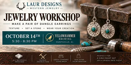 Jewelry Making Workshop @ Yellowhammer Brewing Oct.14th