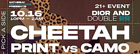 Cheetah Print vs Camo ~ Adult Invasion