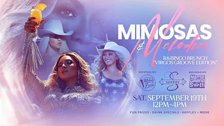 Virgo’s Groove Mimosas & Melodies R&Bingo Brunch