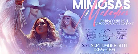 Virgo’s Groove Mimosas & Melodies R&Bingo Brunch