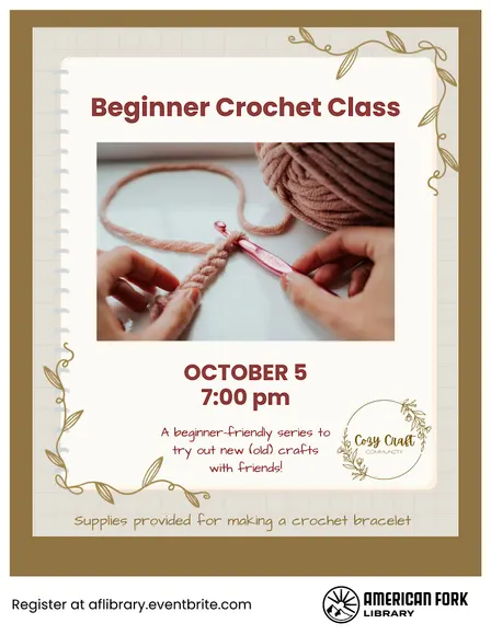 Beginner Crochet Class