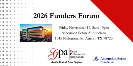 GPA Austin-Central Texas 2026 Funders Forum