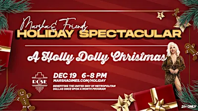 Marsha & Friends Holiday Spectacular: A Holly Dolly Christmas