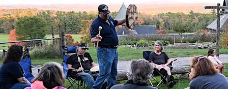 Abenaki Campfire With Chief Don Stevens