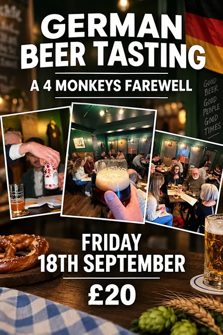 German Beer Tasting: A 4 Monkeys Farewell