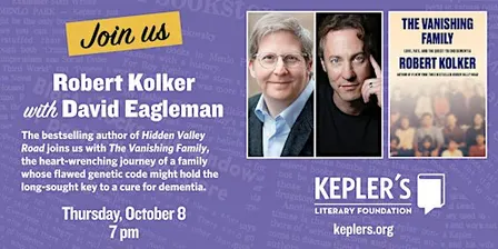 Robert Kolker with David Eagleman