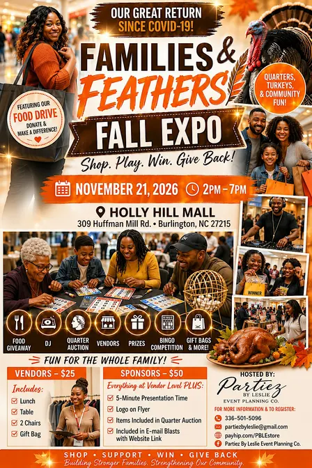 FAMILIES & FEATHERS FALL EXPO