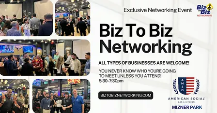 Biz To Biz Networking at American Social Boca Raton