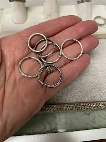 Beginner Silver Ring Bands One-Day Workshop