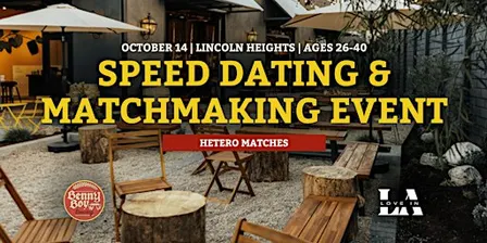 Speed Dating | Lincoln Heights | Ages 26-40