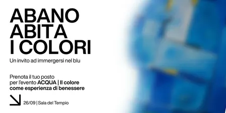 IMMERSIONE CROMATICA #1 — ACQUA: Il colore come esperienza di benessere