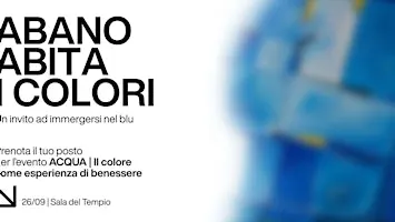 IMMERSIONE CROMATICA #1 — ACQUA: Il colore come esperienza di benessere