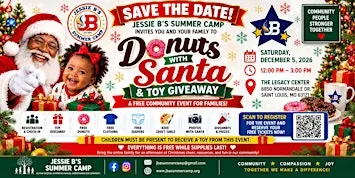 Donuts with Santa & Toy Giveaway