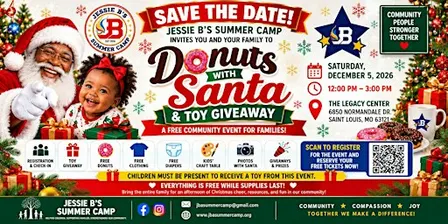 Donuts with Santa & Toy Giveaway