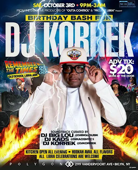 DJ Korrek's  Remember the times "Old School Libra jam"