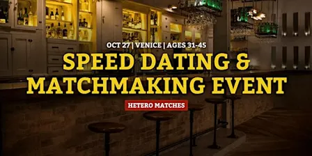 Speed Dating | Venice | Ages 31-45