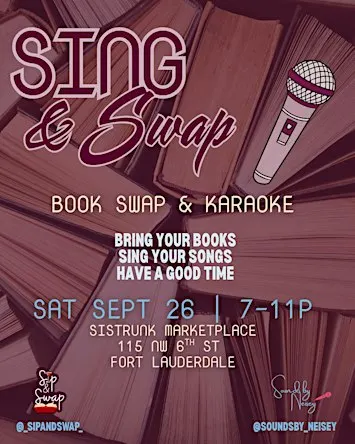 Sing & Swap | Karaoke and Book Swap Event