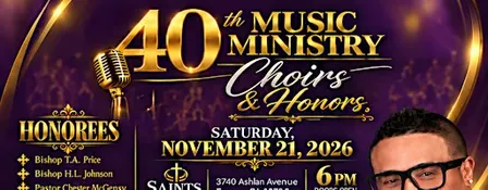 Saint James' 40th Music Ministry Choirs & Honors