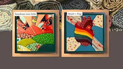 Kinusaiga at The Hoot: No-Sew Fabric Art