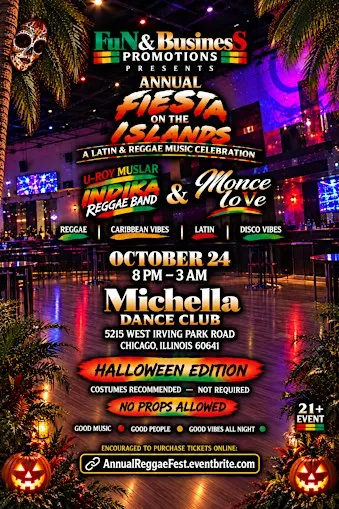 Annual Fiesta On the Islands (A Latin & Reggae music celebration)