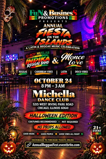Annual Fiesta On the Islands (A Latin & Reggae music celebration)
