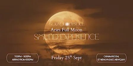 Aries Full Moon Sound Experience