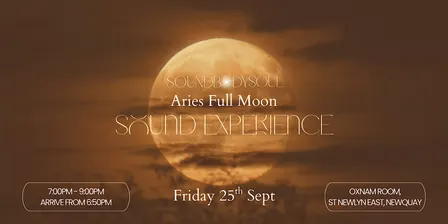 Aries Full Moon Sound Experience