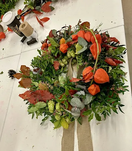 Autumnal Fresh Wreath