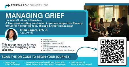 Managing Grief with Trina Rogers, LPC-A