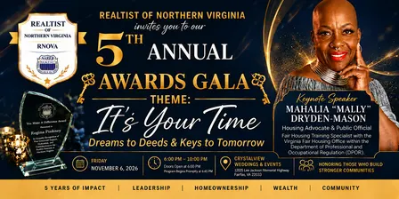 Realtist of Northern VA 5th Annual Awards Gala