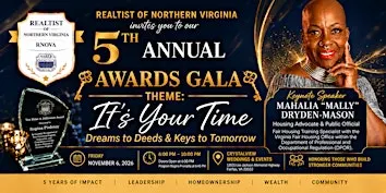 Realtist of Northern VA 5th Annual Awards Gala