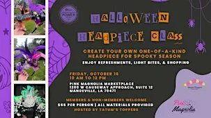 Halloween Headpiece Class