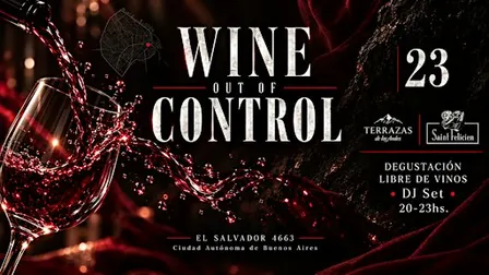 Wine Out of Protocol: Degustación Libre de Vinos+ DJ Set