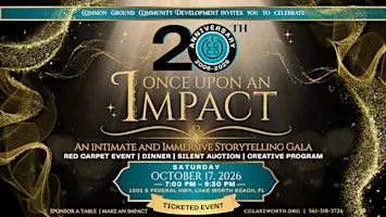 Once Upon An Impact : The 20th Anniversary Common Ground Gala