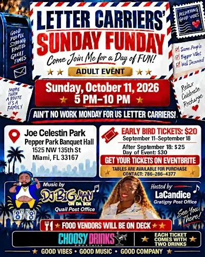 Letter Carrier's SunDay FunDay