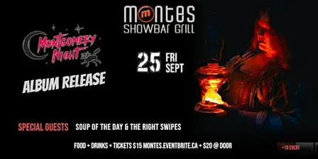 MONTGOMERY NIGHT - Album Release