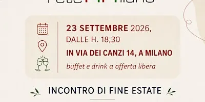 Incontro di fine estate
