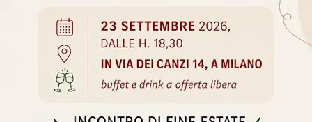 Incontro di fine estate