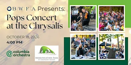 Pops Concert at the Chrysalis - Presenting Sponsor BWFA