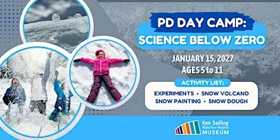 PD Day Camp: Science Below Zero - Ken Seiling Waterloo Region Museum