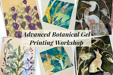 Advanced Botanical Gel Printing Workshop