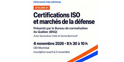 PME Défense: Comprendre les exigences. Préparer votre accès au marché.