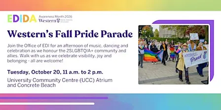Western's Fall Pride Parade 2026