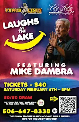 Mike Dambra returns for 'Laughs at the Lake!'
