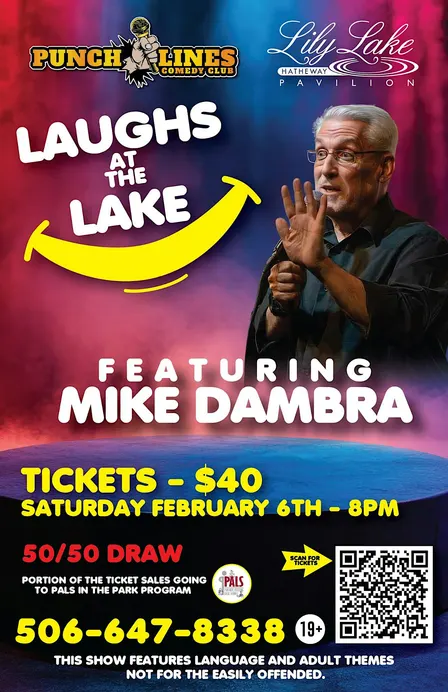 Mike Dambra returns for 'Laughs at the Lake!'