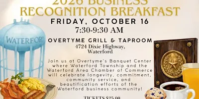 Business Recognition Breakfast 2026
