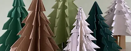 Crafted in the Glen Origami Christmas Decoration Workshop