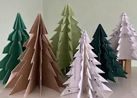 Crafted in the Glen Origami Christmas Decoration Workshop